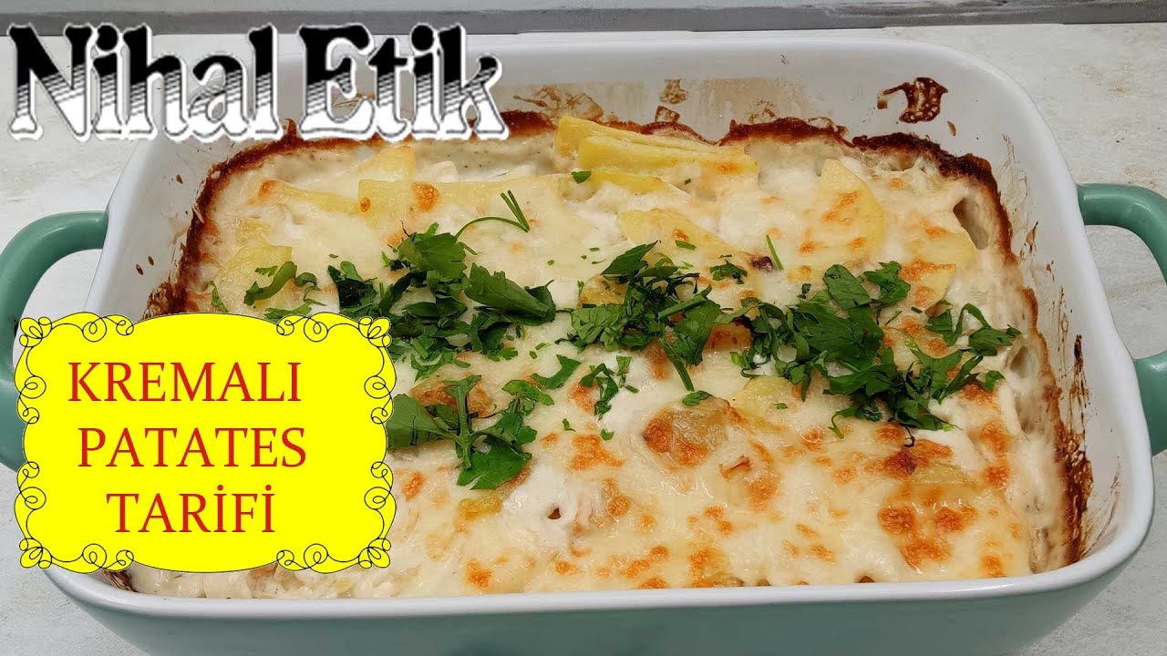 Çok Lezzetli Kremalı Patates Nasıl Yapılır, Tarifi ?
