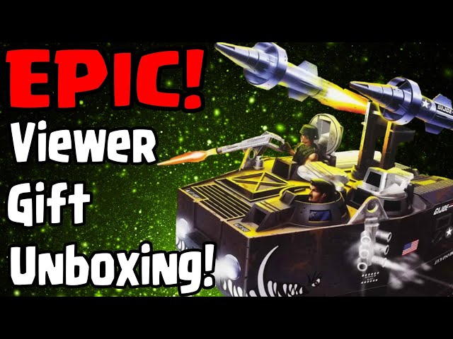 G.I. Joe Night Rhino - EPIC Viewer Gift Unboxing!!!! - YouTube