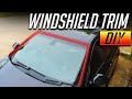 BMW E92 Coupe Windshield Trim Replacement Seal: 3 Series Tech Tips