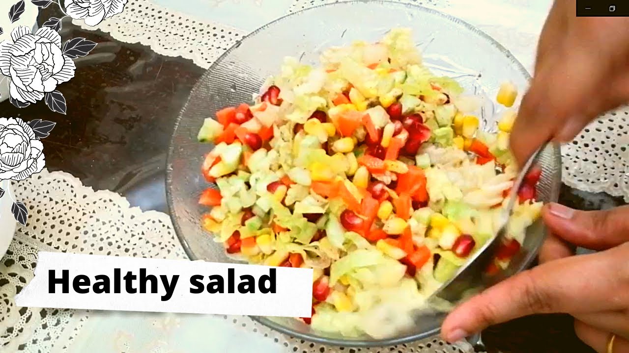 Healthy salad recipe Simple Easy Malayalam Healthy recipe Its