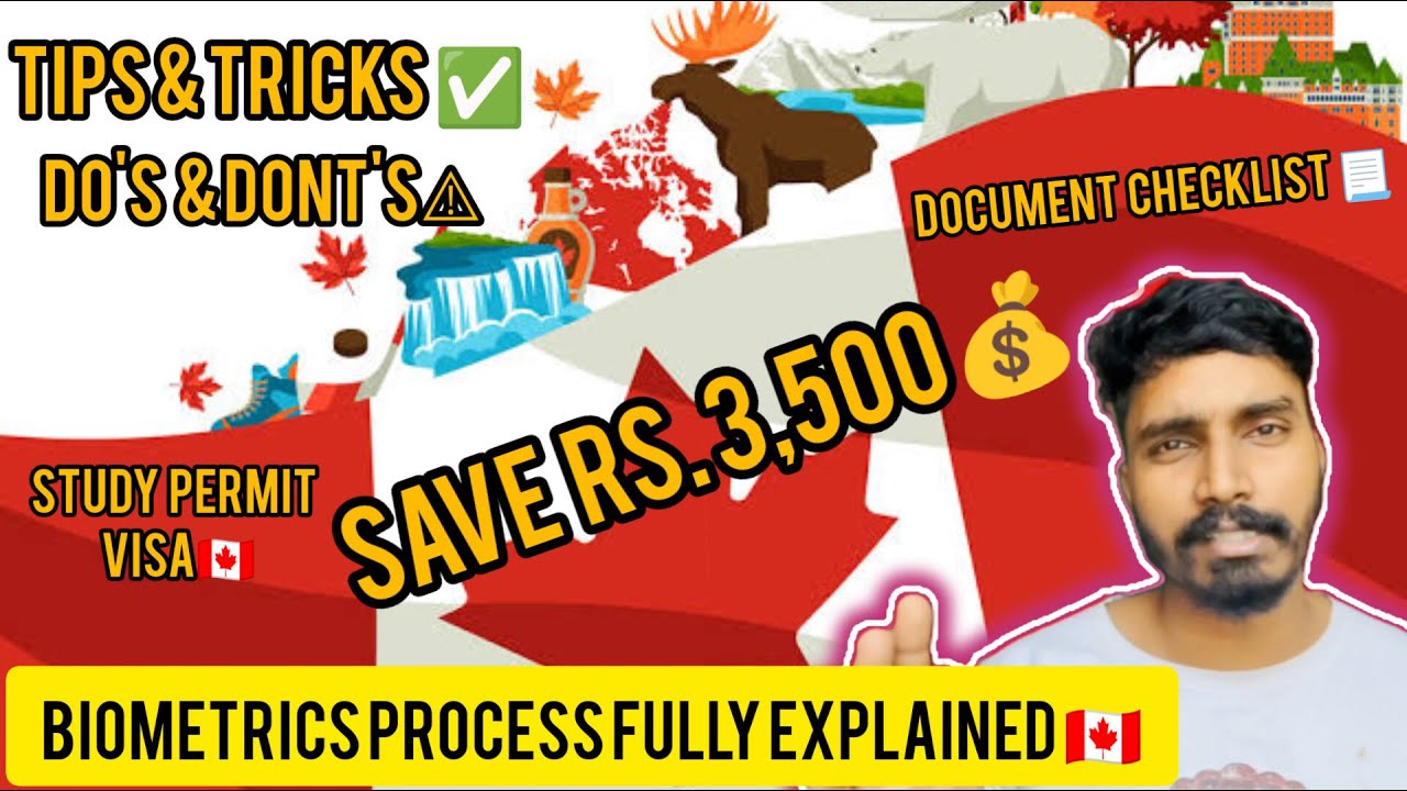 Biometric Process For Canada Visa Tamil Study Permit Save
