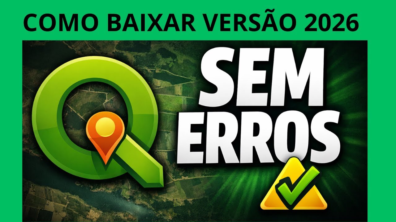 Como BAIXAR e INSTALAR o QGIS 2026: Versão Estável e Passo a Passo Completo!