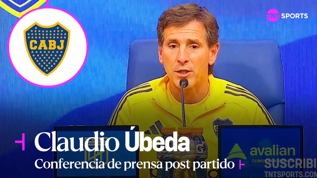 EN VIVO: Claudio Úbeda habla en conferencia de prensa tras Boca vs. Argentinos