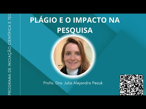 [PICTEAD] Plágio e o Impacto na Pesquisa