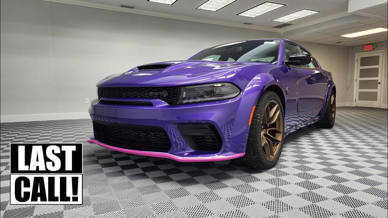 LAST CALL 2023 Dodge Charger Hellcat Redeye Jailbreak PLUM CRAZY 