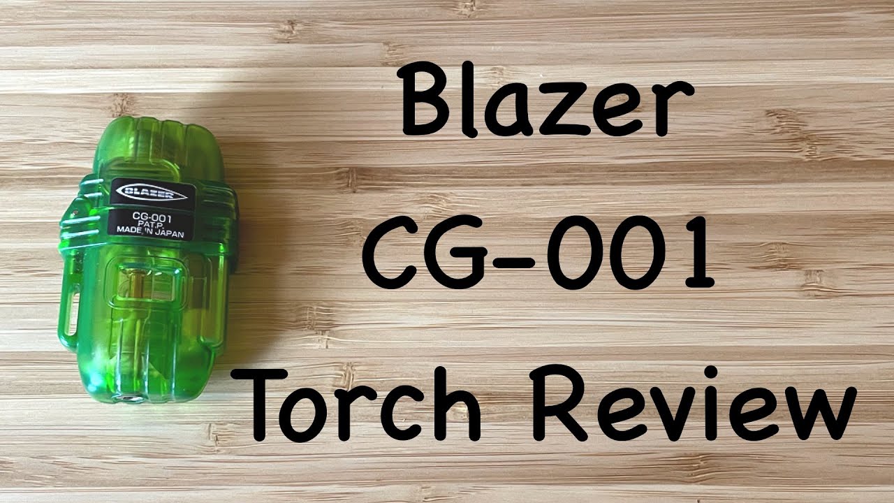 Blazer CG-001 Butane Torch Lighter Review