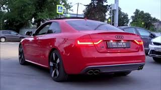 Спортивный выхлоп на Audi S5 3 литра компрессор