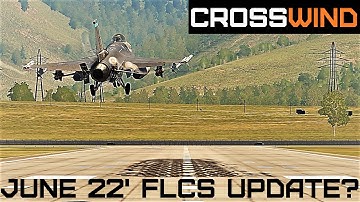 Crosswind Landings DCS F-16C and F/A-18C