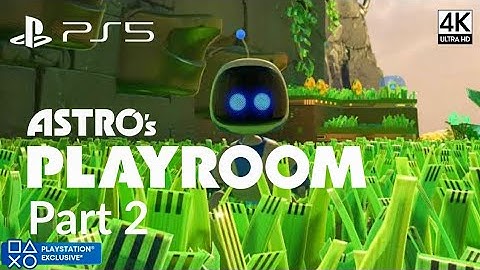 Astros Playroom (PS5) - Gameplay Walkthrough Part 2 [4K 30 FPS UHD] - No Commentary
