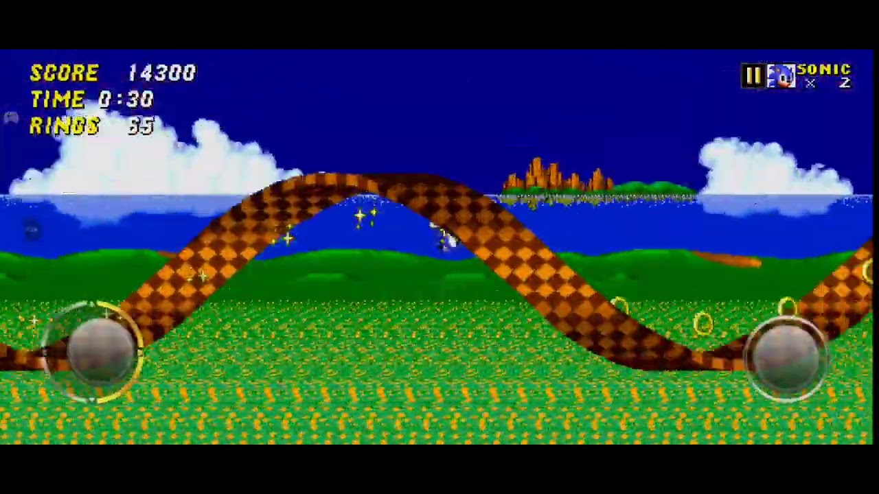 Últimos momentos dos jogos que eu tenho que são Sonic 1,Sonic 2 e Sonic cd