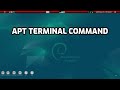 Apt terminal command in Bookworm64 puppylinux