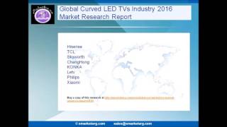 Global Curved LED TVs Dynamics, Forecast, Analysis and Supply Demand 2016 2021