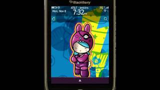 Cotton Candy BlackBerry Torch 9800 Themes (the cute institute) screenshot 4