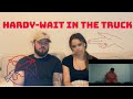 Nyc couple first time listening to hardy  wait in the truck feat lainey wilson