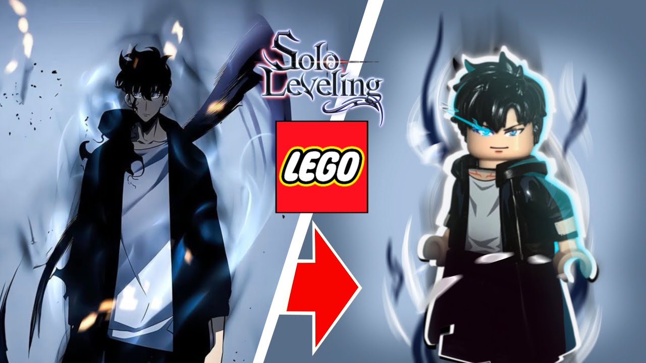 I Built SOLO LEVELING in LEGO! (Jinwoo Minifigures Showcase)