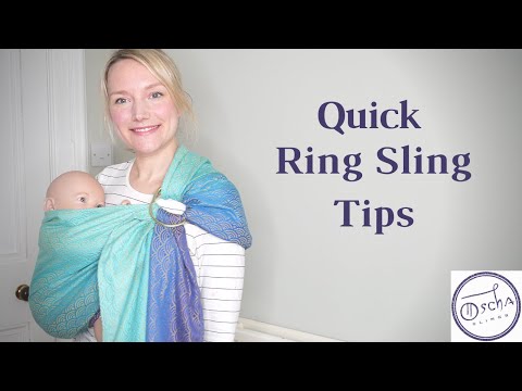 فيديو: Ring Sling: نصيحة الخبراء للأمهات الجدد