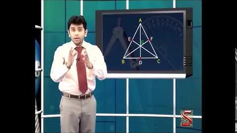 Math: Geometry: Altitude and median of Triangle