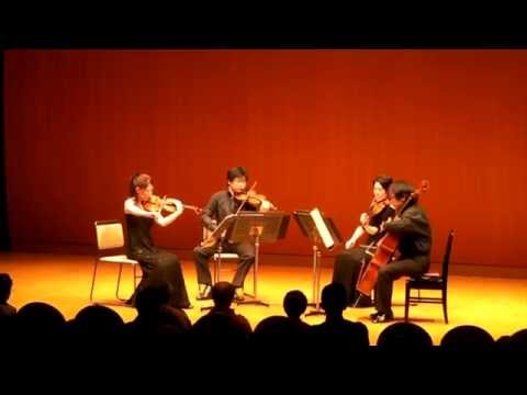 Akira TAMBA / TATHATA II pour quatuor à cordes (2013) extrait