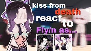 「💋」A kiss from death react to F!y/n as Shinobu Kocho •🇧🇷/🇺🇸/🇪🇸• ⧼Otome Game⧽ screenshot 5