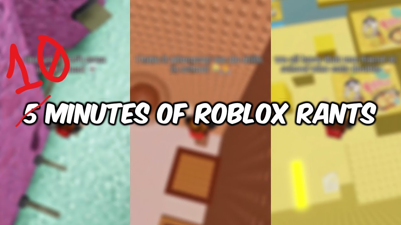 10 MINUTES of UNSTOPABLE ROBLOX RANTS | Ccat - YouTube