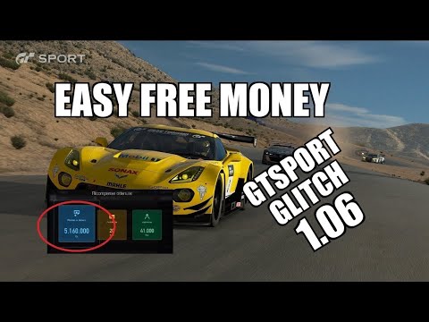 Så hurtigt som en flash kylling efterligne NEW GLITCH Gran Turismo Sport cheat for CREDITS MILES & XP very fast and  easy no 1.11 - YouTube