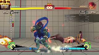 Usf4 Cammy glitch reset combo