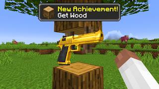 Full Minecraft But Achievements Give Guns Guide