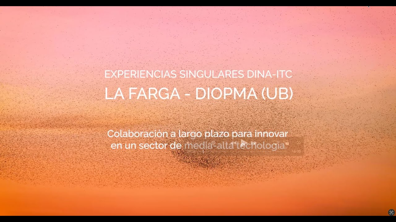 Colaboración a largo plazo para innovar en un sector de media alta tecnología: BIOPMA-La Farga