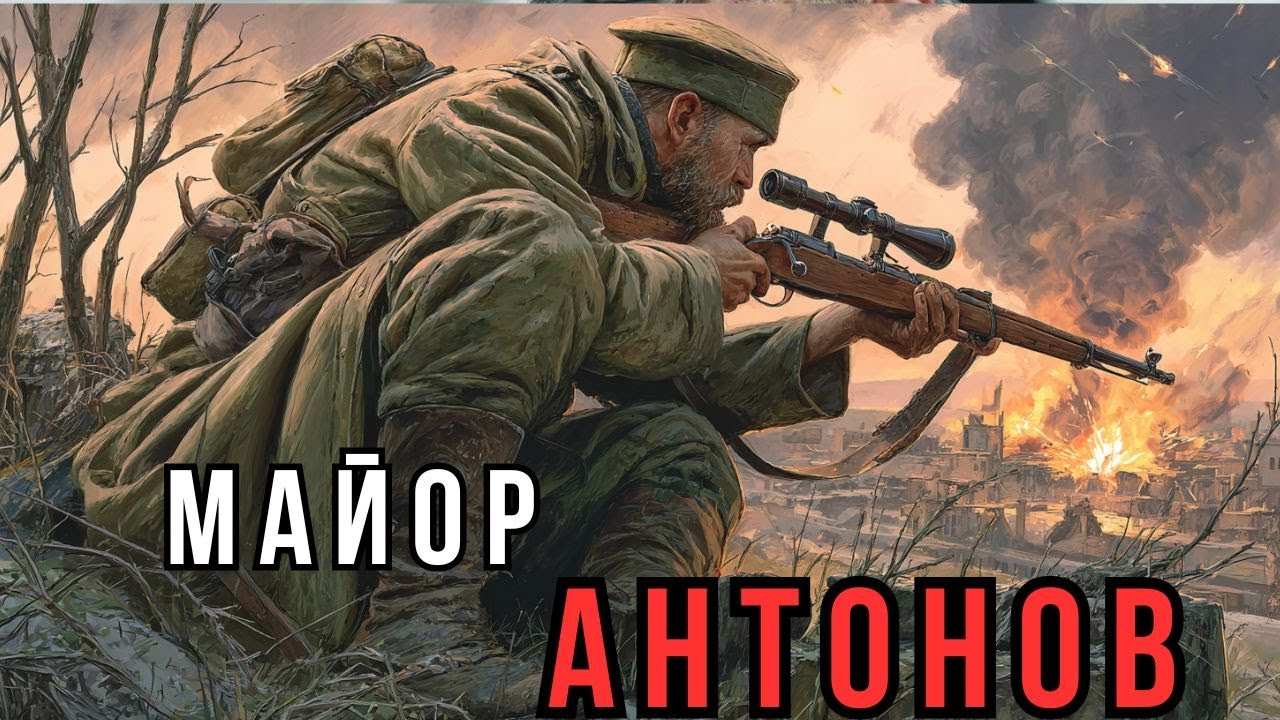 📖 Аудиокнига полная : МАЙОР АНТОНОВ / Военные Истории / Реальные События👍