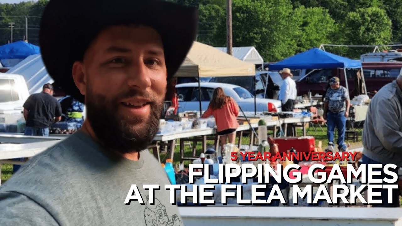 Flippin' Games in a Field! Getting Back To Our Flea Market Roots - YouTube