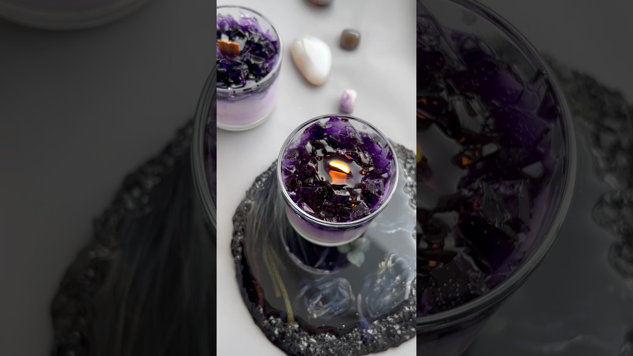 Кристаллические арома свечи. ТГ lusykakosa 