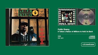 Public Enemy - It Takes A Nation Of Millions... 1988 4K Cd Showcase Def Jam