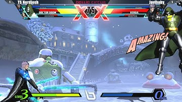 UMVC3 TS Nerdjosh vs Javibaby - Next Level Battle Circuit #4 Tournament