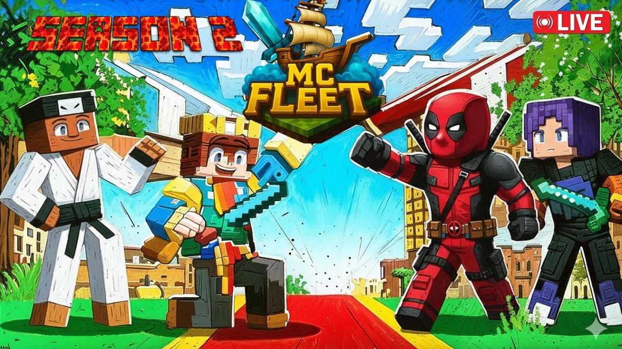 🔴 LIVE | The Journey Begins! 💎 | MC Fleet S2 Day 4 | Hardcore Survival (Veg Only 🌱)