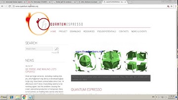 1. How to install Quantum espresso for winmostar in windows