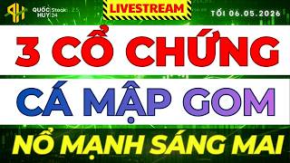 🔴 TOP 3 Cổ phiếu CHỨNG KHOÁN CÁ MẬP GOM XONG - NỔ MẠNH SÁNG MAI!