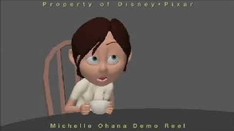 |Up| Ellie Fredricksen Test Animation with Sound Part 1