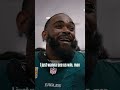 Brandon Graham Speaks to the Team after his 200th Game #shorts