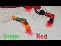 Green y Red: pólvora