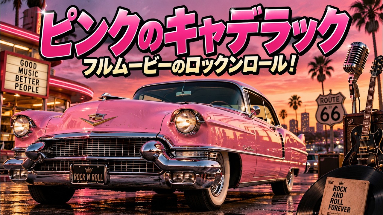 ピンクのキャデラック(Pink Cadillac)」Japanese Rockabilly - YouTube