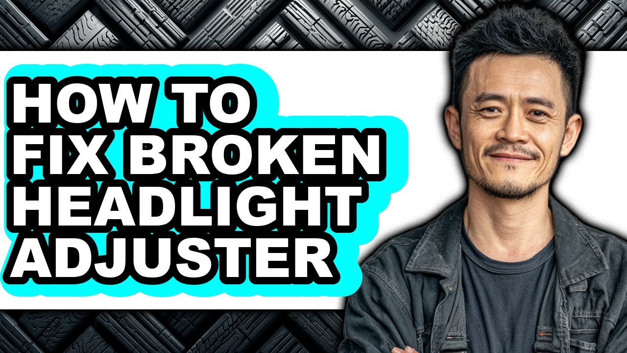How to Fix Broken Headlight Adjuster - Easy Guide
