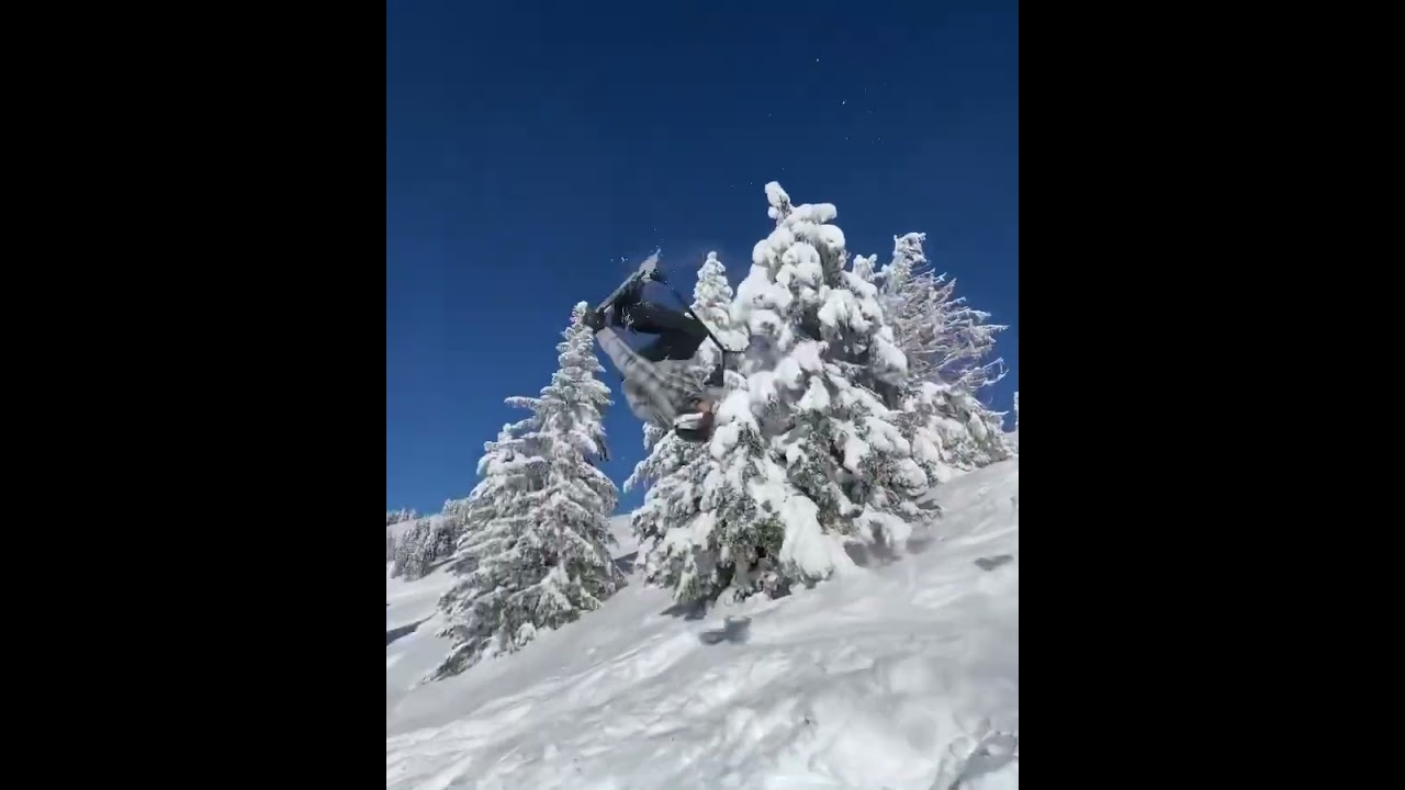 This snow scooter trick will AMAZE you!!!