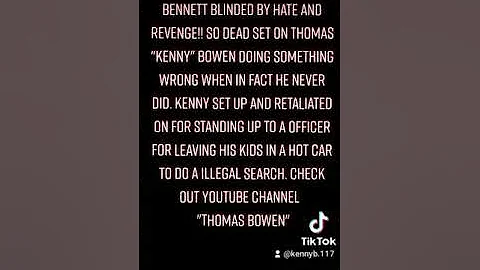listen to the end! Sheriff Ramsey bennett blinded ...