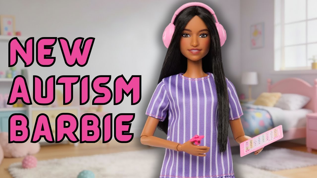 Первая кукла Барби с аутизмом: почему этот релиз важнее, чем вы думаете!