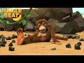 Lazy Monkey in Jungle 😂 | Funny Kids Animation