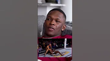 Israel Adesanya Reacting To Khamzat Chimaev BEATING Kevin Holland