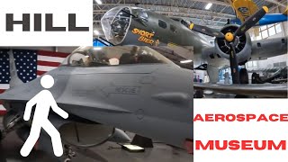 HILL Aerospace Museum at Hill AFB - Walking Tour - 4K- 2023