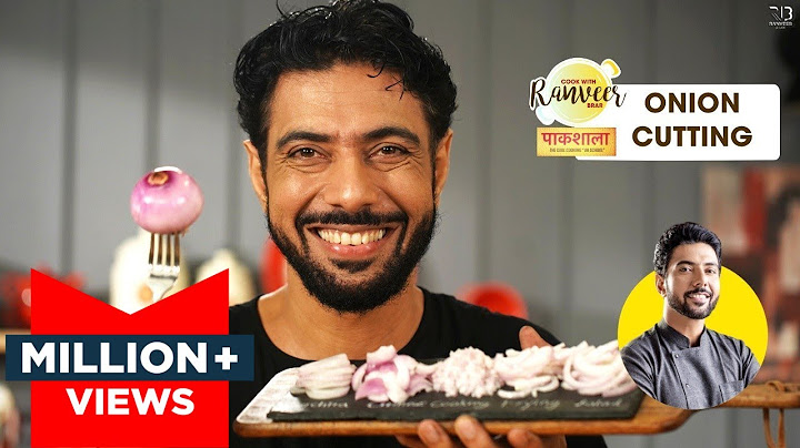 Onion Cutting Skills & Tips | प्याज काटने का सबसे आसान और best तरीका | Chef Ranveer Brar