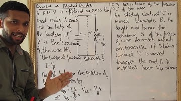 Rheostat|ch#13Current Electricity|topic13.5,lect#9|Inter part 2|physics by umar
