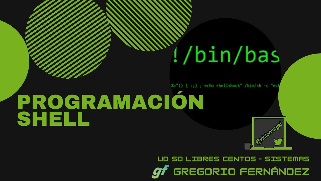 UD 7. Servidores Linux. Programación Shell Scripts CentOS - YouTube